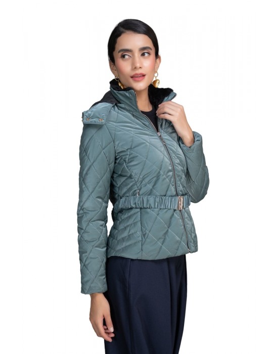 Women Jacket Teal